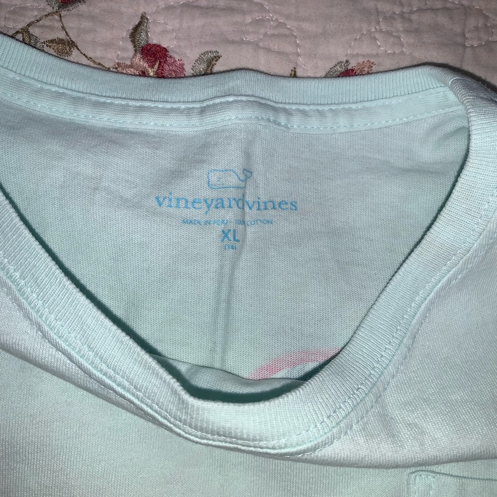 Vineyard Vines Kids Aqua Tee - Picture 2 of 3
